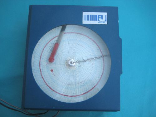 JEWETT 7ER-1B Recorder Temperature Chart Recorder