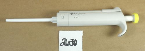 Labsystems finnpipette 4500 (20-200?l) single channel pipette *missing ejector* for sale