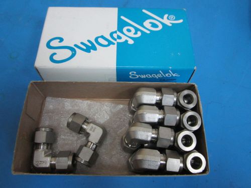 NEW Lot of 10 Swagelok Union Elbow 3/8 Tube x 3/3 Tube SS-600-9