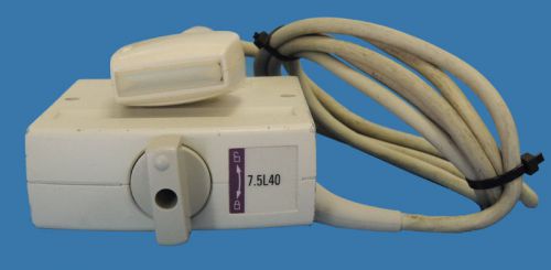 Siemens 7.5L40 Linear Array Transducer 7.5MHz Probe Elegra Ultrasound / Warranty