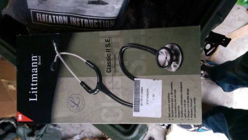 2201 Black 3M LITTMANN CLASSIC II SE STETHOSCOPE 28&#034;