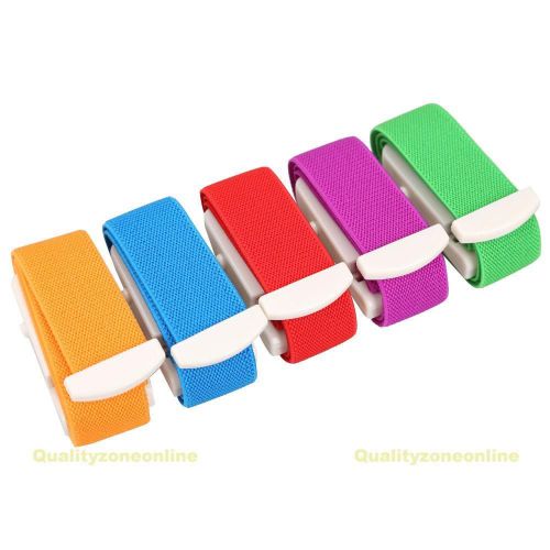 #QZO 5x Outdoor Camping Buckle Elastic Belt Medical Emergency Tourniquet