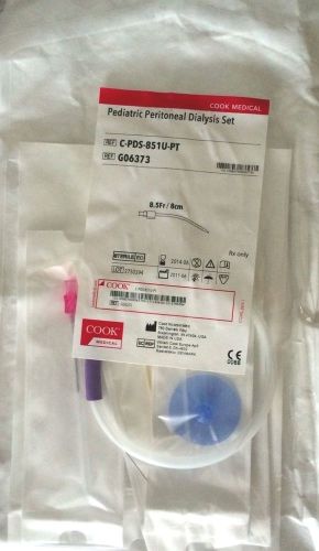 Cook medical  g06373 pediatric dialysis set    8.5fr x 8cm for sale