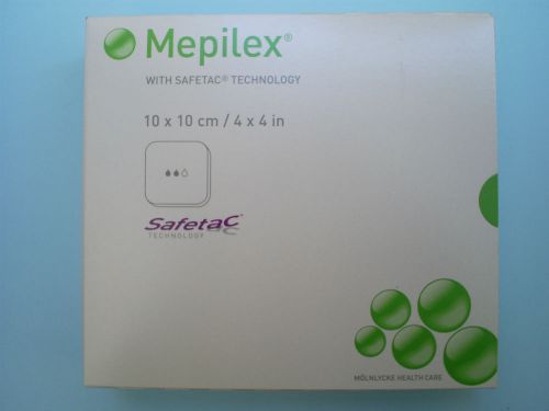 Mepilex 4in x 4in (10cm x 10cm)  5 pieces per box expiry date : 07/2016 for sale