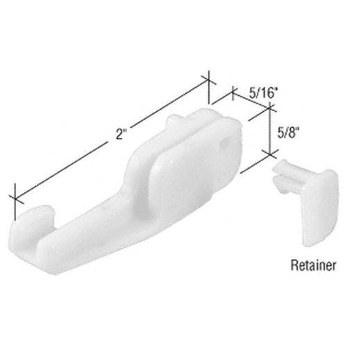 CRL Sliding Shower Door Bottom Guide for Kinkead and Sterling