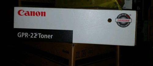 Canon GPR-22 Black Toner Cartridge GENUINE NEW SEALED