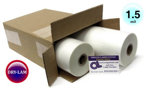 Qty 4 rolls school-lam laminating film 12&#034; x 500&#039; 1.4 mil 1&#034; core for sale