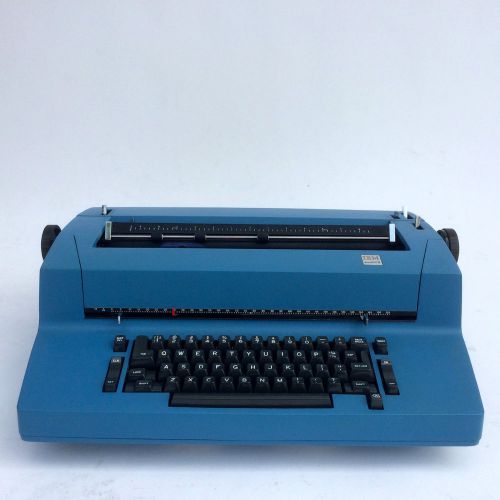 Vt. blue ibm selectric ii correcting typewriter great working condition-mad men for sale