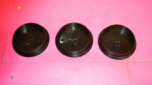 Lot of 3 Doug Mockett XG Flip top series grommets 3&#034; hole