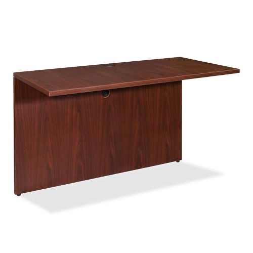 Lorell LLR69391 Essentials Series Mahogany Laminate Desking