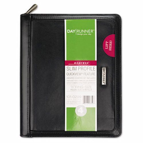 Day Runner &#034;Windsor Refillable Planner, Black, 5 1/2&#034; x 8 1/2&#034; (DRN1010299)