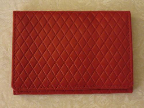 FILOFAX ADELPHI CARD HOLDER RED COLOR