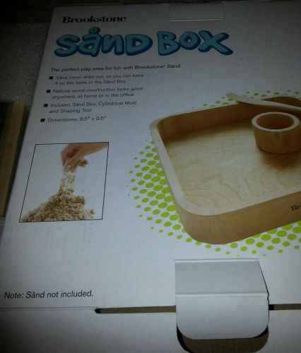 brookstone sand box