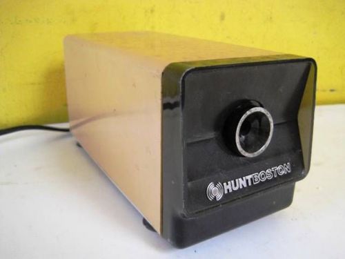 Vintage Hunt Boston Electric Pencil Sharpener Model 17 Desktop Used