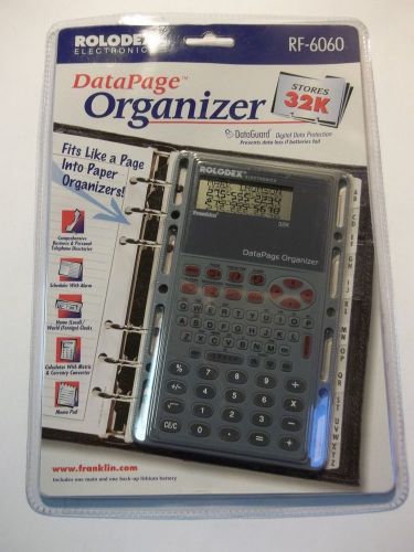 Rolodex Data Page Organizer RF-6060