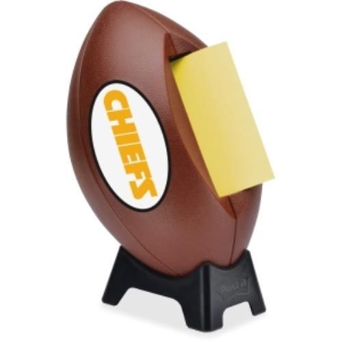 Post-it pop-up notes dispenser for 3x3 notes, football shape - kansas (fb330kc) for sale