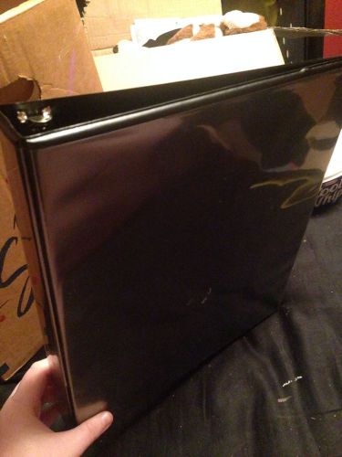 1 Inch Black Binder