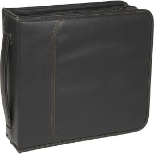 Case Logic CD Wallet Book Fold Koskin Black 208 CD DVD KSW-208