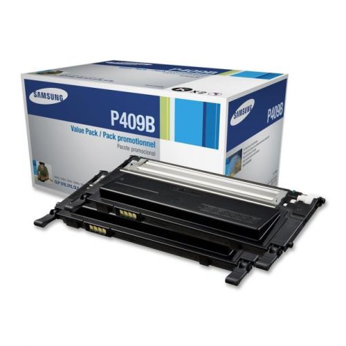 SAMSUNG PRINTER CONSUMABLES CLT-P409B 2PK BLACK 1500 PAGE YIELD