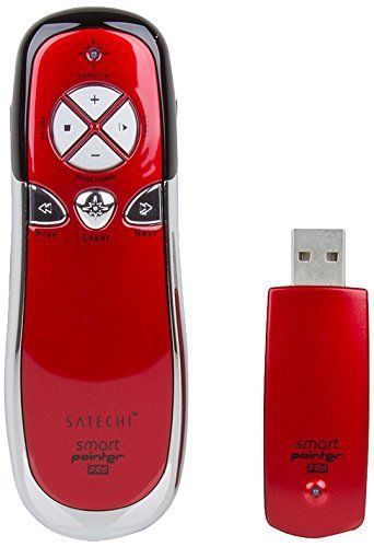 Satechi SP800 (Red) 2.4Ghz RF Wireless, mouse function, green laser