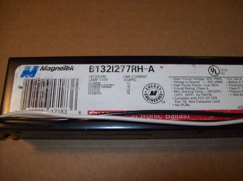 magnetek B1321277RH-A 277 volt Ballast T8 Lot of 2