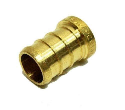 (5) 1/2&#034; PEX Plugs - Brass Crimp Fittings