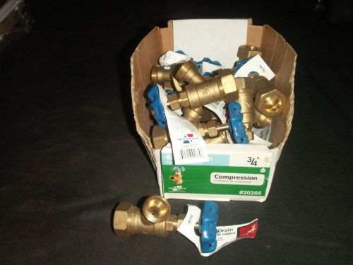 Plumbing-3/4&#034; compression boiler valves in bulk!