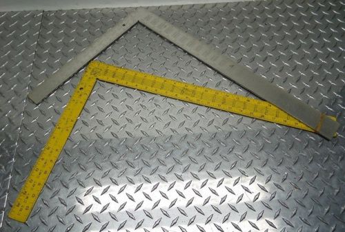 2 PIECE 16&#034; x 24&#034; STRAIGHT EDGE 90 DEGREE EMPIRE &amp; SWANSON TOOLS