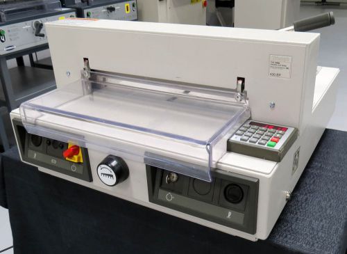 Triumph MBM IDEAL 430EP 16 7/8” Electric Programmable Paper Cutter