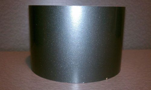 3.5&#034; X 50yd Metallic CHARCOAL vinyl