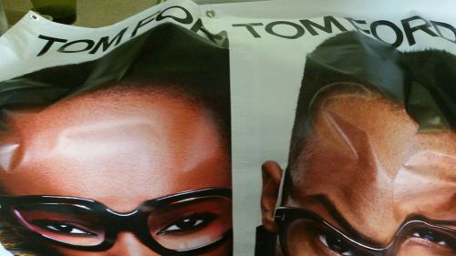 Two Huge 6 Ft Tom Ford Vinyl Advertising Poster Sign