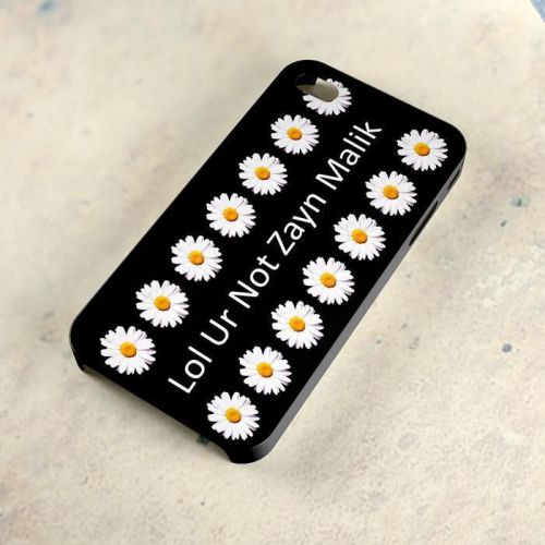 Lol Ur Quote Zayn Malik Quote Daisy Pattern Case A99 iPhone Samsung Galaxy