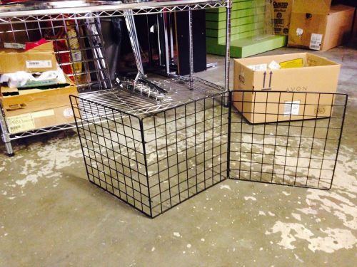 Black Grid Counter Display 3 Piece