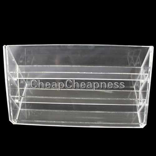 High quality 3mm clear acrylic stand holder for nail plish lipstick display odca for sale