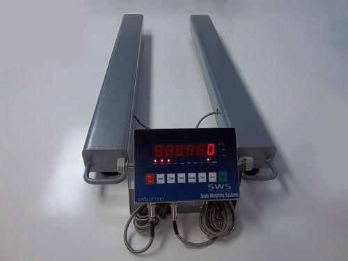 SWS-7630 Load Bar Scale Vet-Animal Cattle Livestock Hog Floor Scale Package