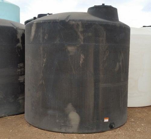 3000 Gallon Poly Water ONLY Storage Tank Tanks 95X107 Norwesco