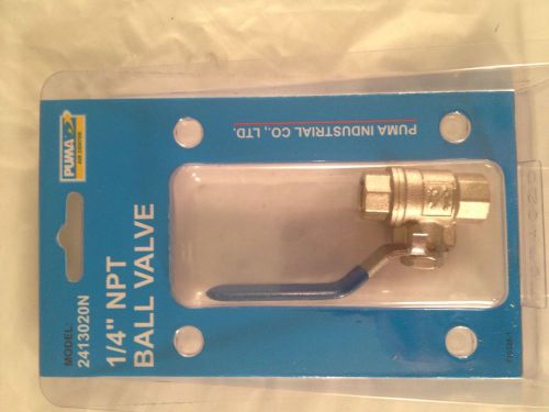 PUMA 1/4&#034; NPT AIR BALL DRAIN VALVE MF 2413020N