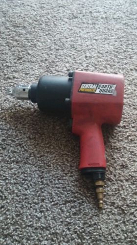 CENTRAL PNEUMATIC EARTH QUAKE 3/4&#034; PROFESSIONAL AIR IMPACT WRENCH #68423 NEWIB