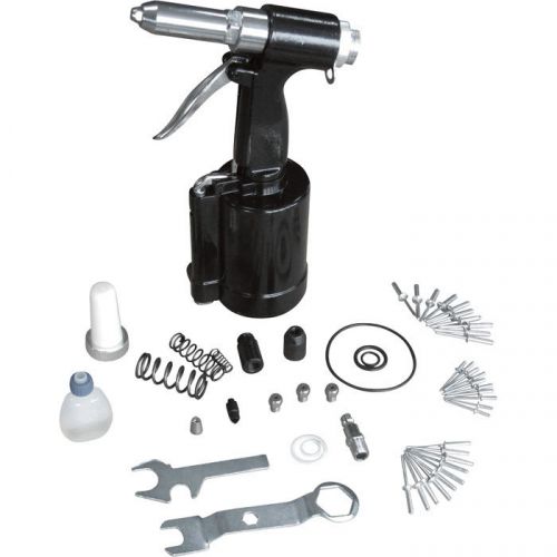 Klutch 3/16in Air Hydraulic Riveter Kit