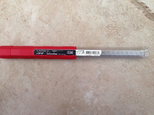 Hilti TE-YX 9/16&#034; X 14&#034; Concrete Drill Bit New