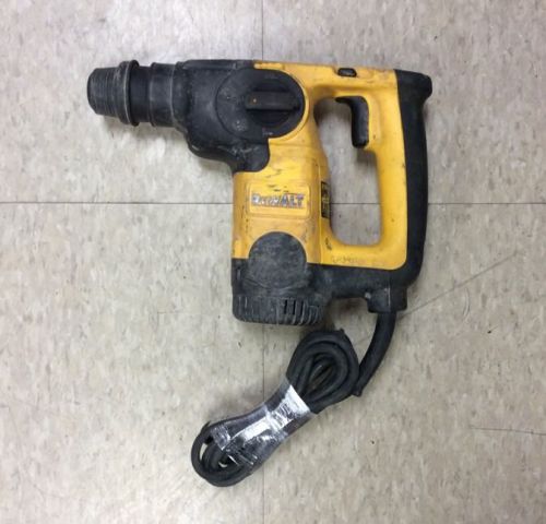 dewalt d25303 1&#034; sds rotary hammer drill steel drilling 1/2&#034; type 2