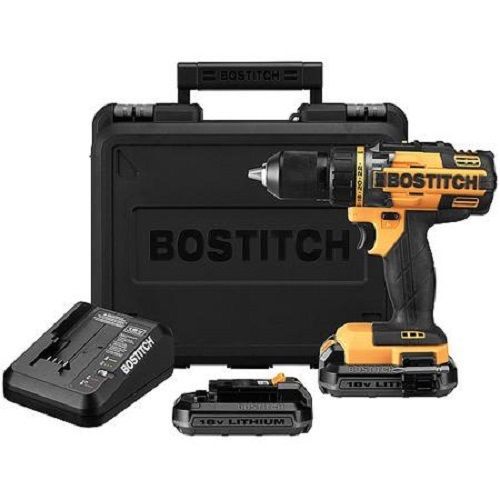 Bostitch 18V Lithium 1/2&#034; Drill/Driver Kit, BTC400LB