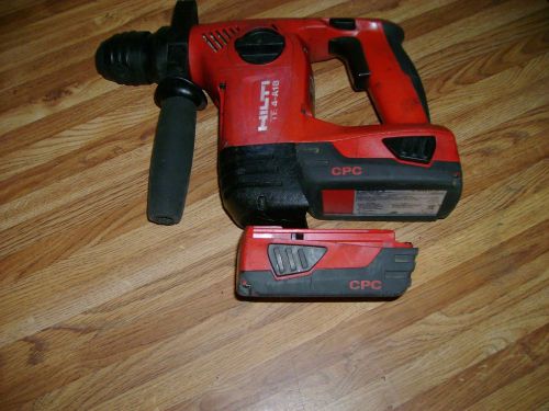 HILTI CORDLESS ROTARY HAMMER DRILL MODEL  TE4 A18 LOOK