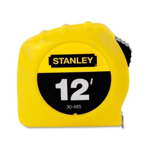 Stanley-Bostitch 12ft Tape Measure -12 Lx0.5&#034;W- 1/16 Graduations -Plastic