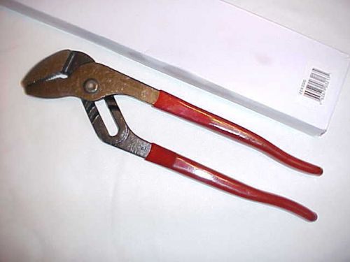 Proto J260SG Tongue &amp; Groove Power-Track II Natural Finish Pliers - NIB