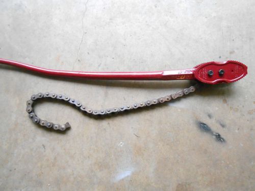 VALCAN NO 34 CHAIN PIPE WRENCH  HVAC PLUMBING  #2