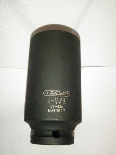 EXPERT 1-3/8&#034; IMPACT SOCKET 1/2&#034; DRIVE E040917 6-POINT MUST L@@K