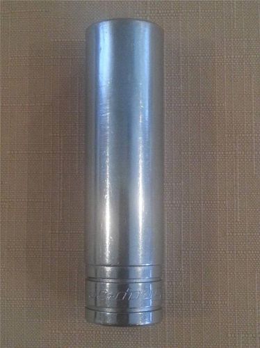 Snap-On tools 1/2&#034; drive 5/8&#034; chrome deep 6pt socket TS201