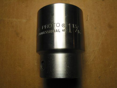 Proto---5758---12 point chrome socket---1 inch drive---1-13/16 inch for sale