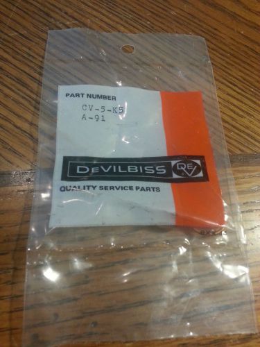 DeVilbiss, gasket, CV-5-K5, A-91, bag of 5, new